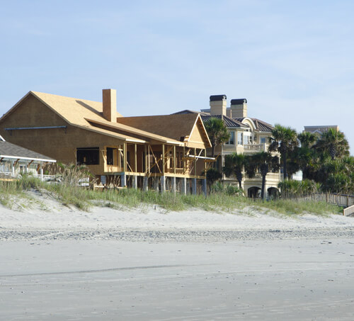 ocean home under construction - builders risk insurance coverage provider new york